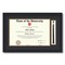 ArtToFrames 11x17 inch Diploma Frame with Tassel Opening - Framed with Black and Gold Mats, Comes with Regular Acrylic and Sawtooth Hanger for Wall Hanging (DT-11x17)